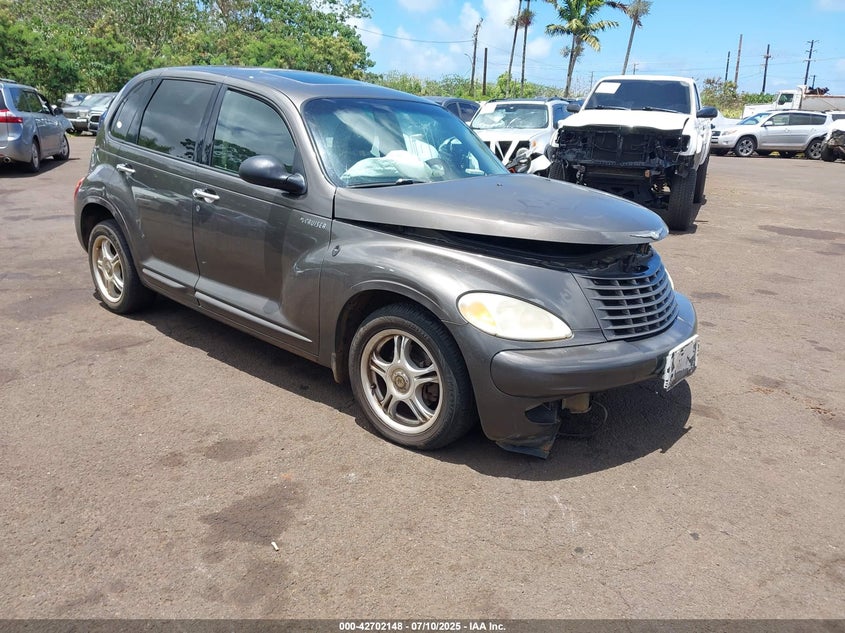 2001 Chrysler Pt Cruiser grey other gasoline 3C8FY4BB01T565196 photo #1