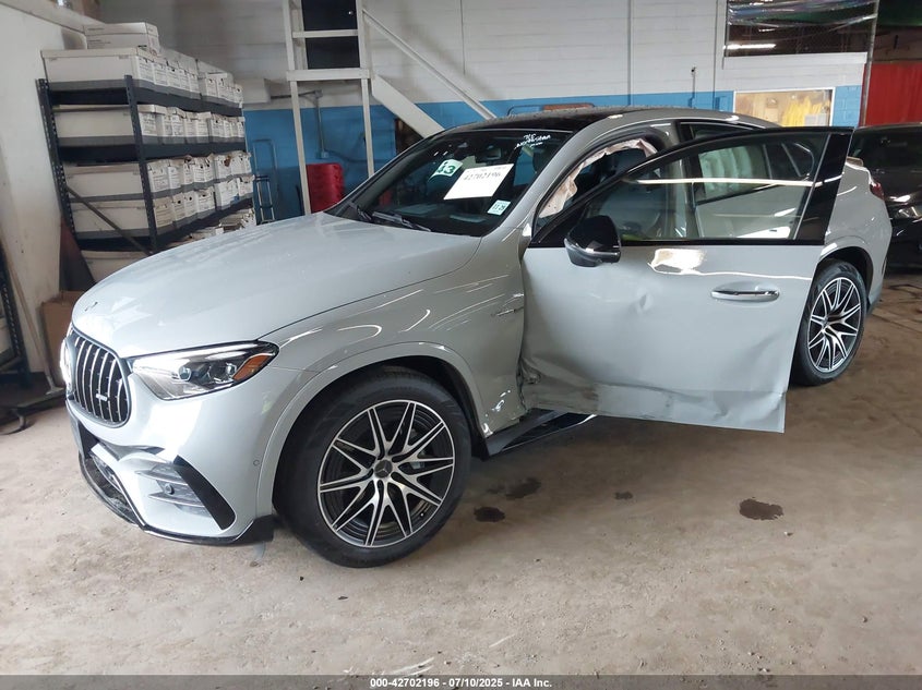 VIN W1NKJ8HB7SF306258 2025 MERCEDES-BENZ AMG GLC 43 COUPE 4MATIC