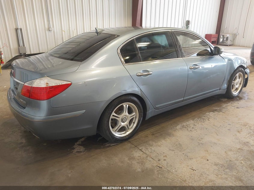2009 HYUNDAI GENESIS VIN: KMHGC46E69U021386
