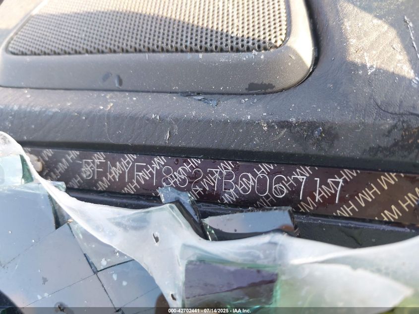 2007 Honda Pilot Ex-L VIN: 5FNYF18627B006717 Lot: 42702441