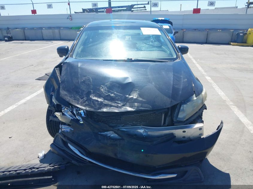 2015 Honda Civic Ex VIN: 2HGFB2F8XFH554424 Lot: 42702581