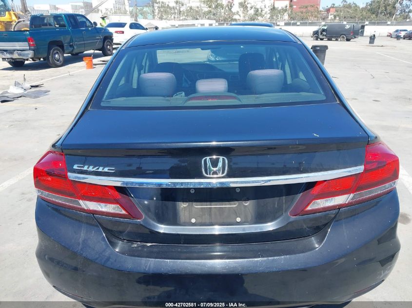 2015 Honda Civic Ex VIN: 2HGFB2F8XFH554424 Lot: 42702581