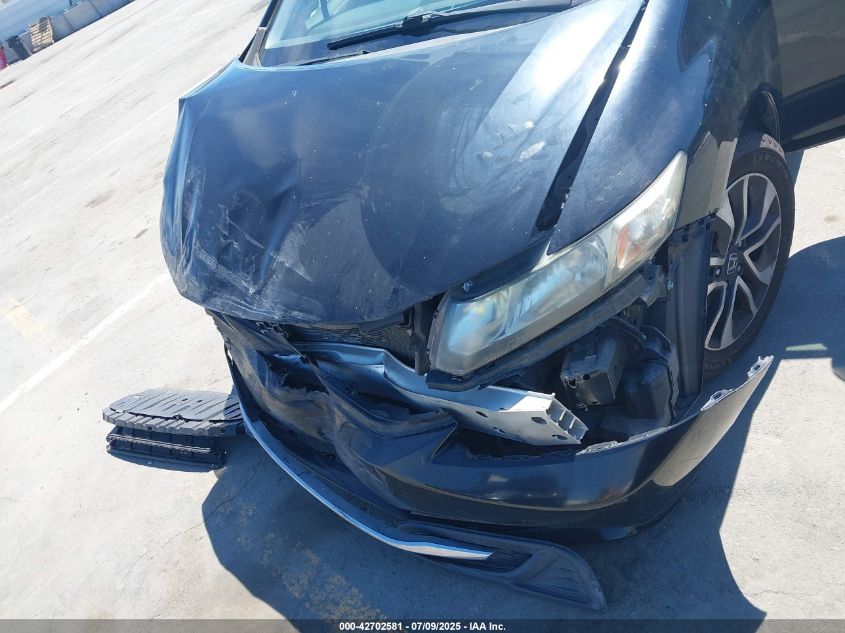 2015 Honda Civic Ex VIN: 2HGFB2F8XFH554424 Lot: 42702581