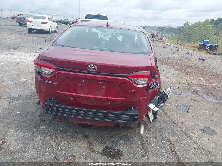 2024 Toyota Corolla Le VIN: 5YFB4MDE4RP184338 Lot: 42702740