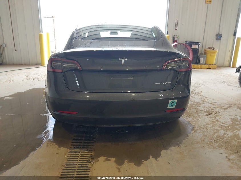2023 Tesla Model 3 Long Range Dual Motor All-Wheel Drive VIN: 5YJ3E1EB3PF387895 Lot: 42702930
