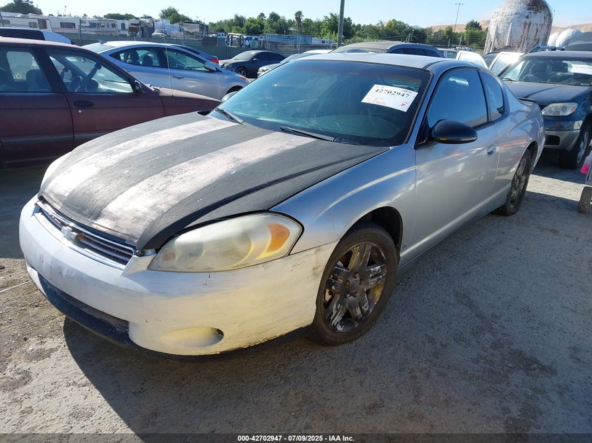 2007 CHEVROLET MONTE CARLO VIN: 2G1WJ15K179126254