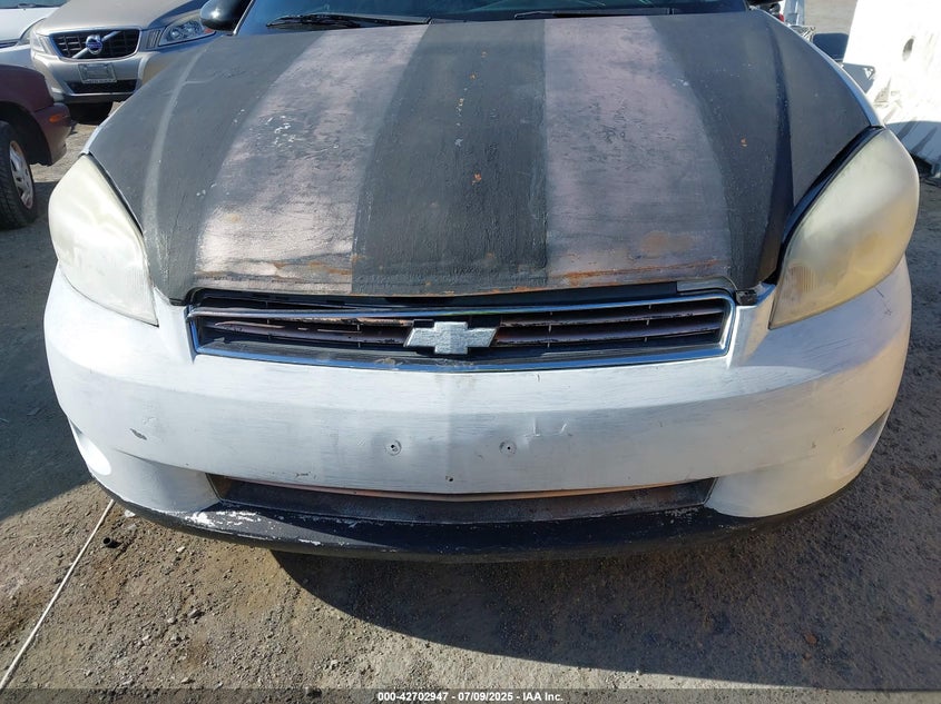2007 CHEVROLET MONTE CARLO VIN: 2G1WJ15K179126254