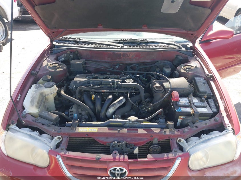 2001 Toyota Corolla S VIN: 1NXBR12E61Z497056 Lot: 42702954