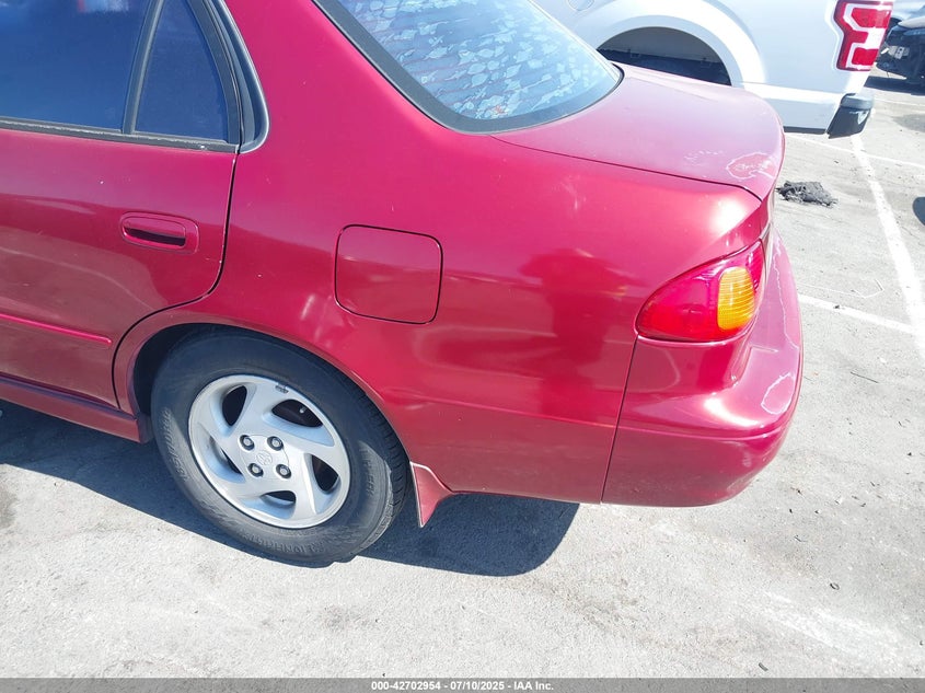 2001 Toyota Corolla S VIN: 1NXBR12E61Z497056 Lot: 42702954