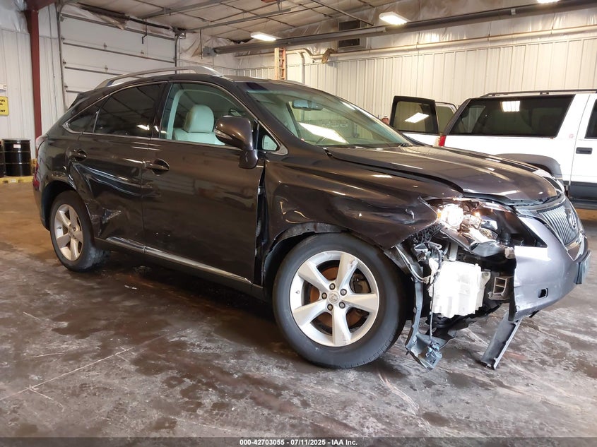 2T2BK1BA4AC012296 2010 Lexus Rx 350 auction photo 1