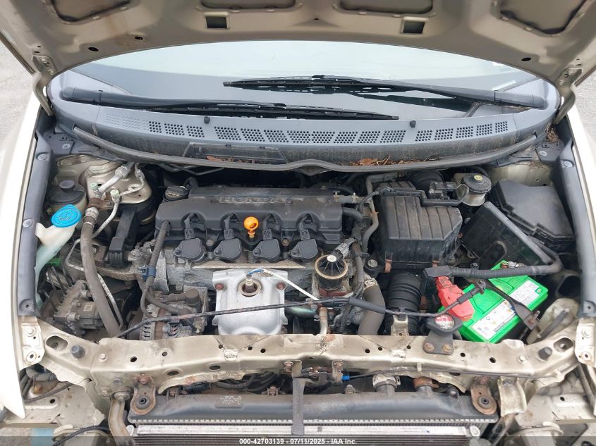 2008 Honda Civic Lx VIN: 1HGFA165X8L082797 Lot: 42703139