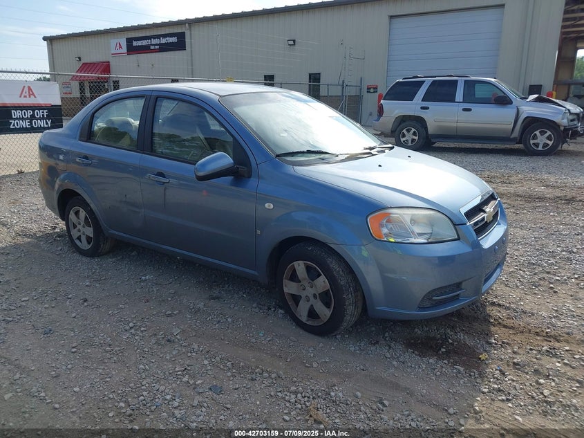 KL1TD56677B048076 2007 Chevrolet Aveo Ls auction photo 1