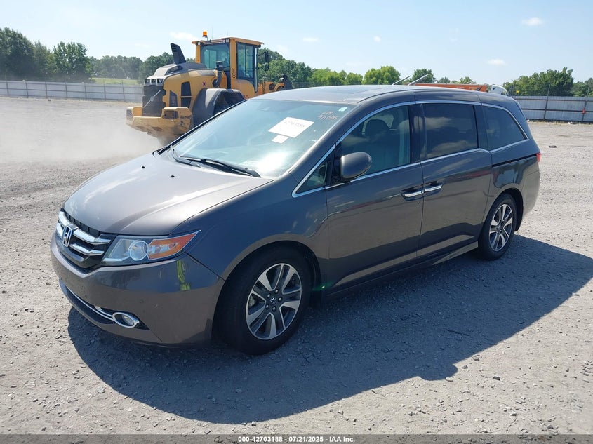 Vin: 5fnrl5h90gb022882, lot: 43196335, honda odyssey touring/touring elite 20162