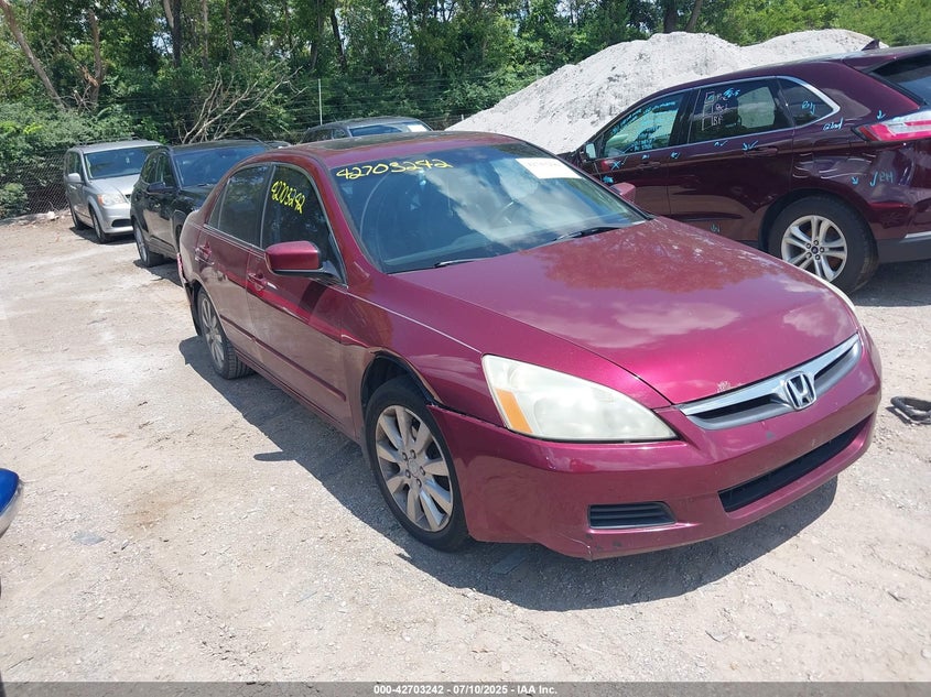 1HGCM66536A058681 2006 Honda Accord 3.0 Ex auction photo 1