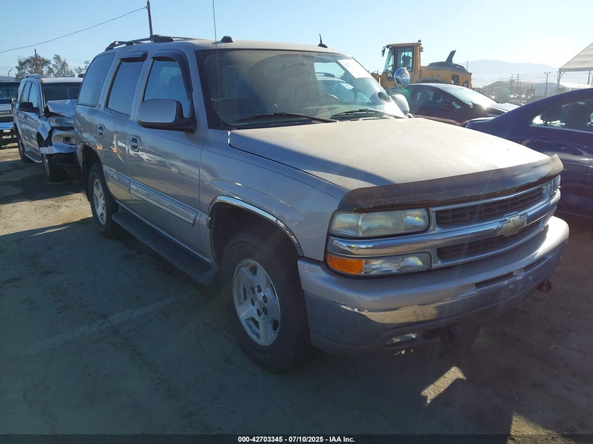 1GNEK13T55R225522 2005 Chevrolet Tahoe Lt auction photo 1