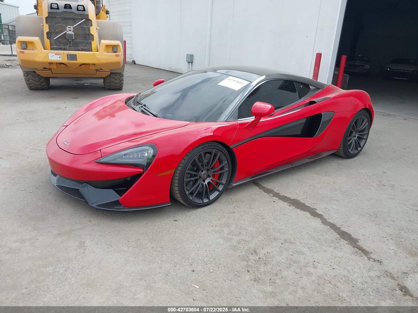 Vin: sbm13daa1hw004116, lot: 43196751, mclaren 570s 20172