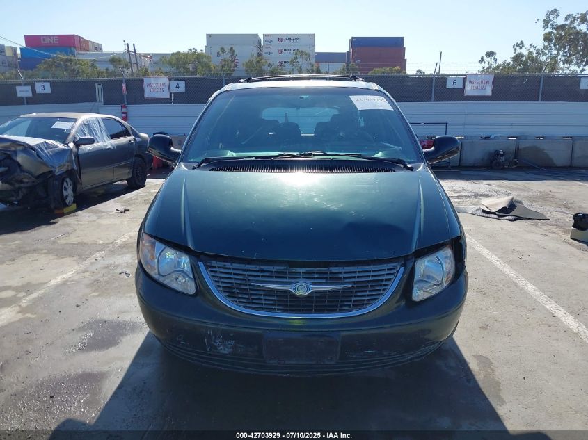 2001 Chrysler Town & Country Lx VIN: 2C4GP44G41R104796 Lot: 42703929