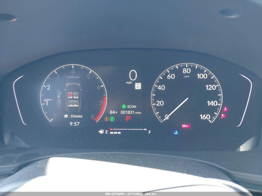 2025 HONDA CIVIC SPORT - 2HGFE2F57SH590241