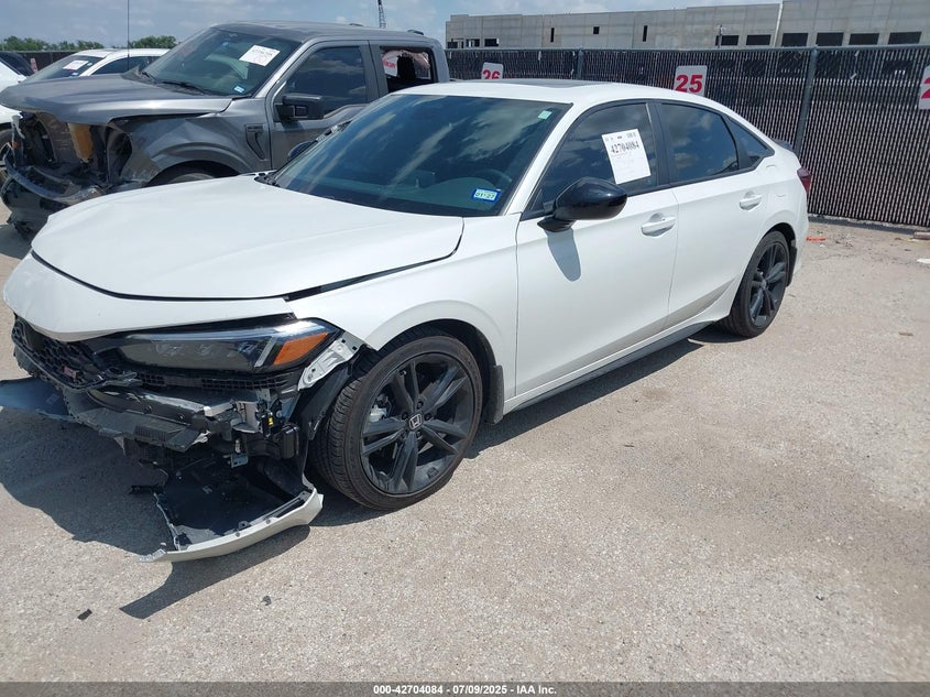 2025 HONDA CIVIC SI BASE W/HIGH PERFORMANCE SUMMER TIRES/ - 2HGFE1E51SH474996