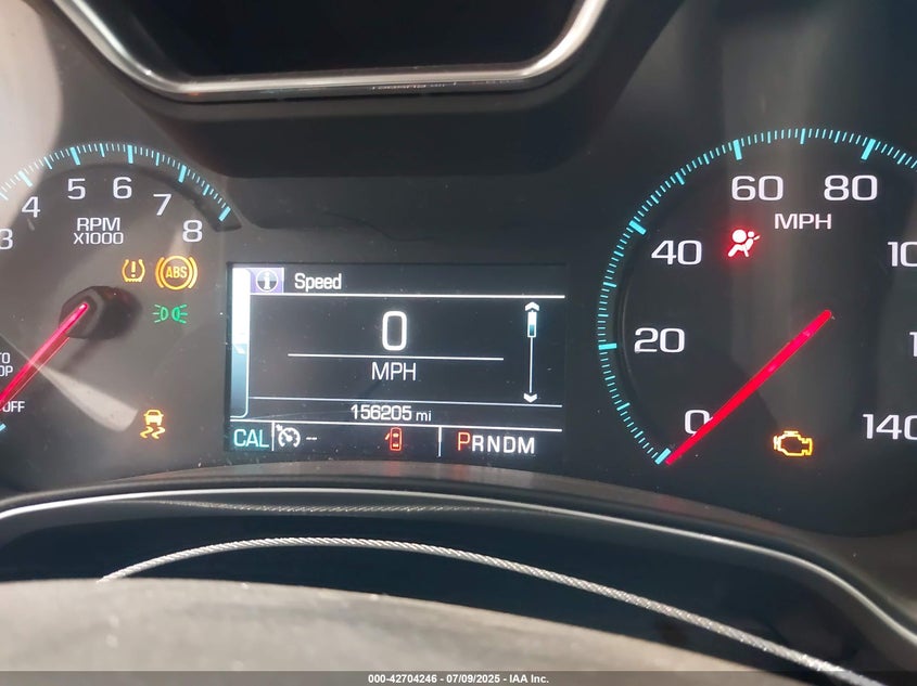 2016 CHEVROLET IMPALA VIN: 2G1105SA1G9162946