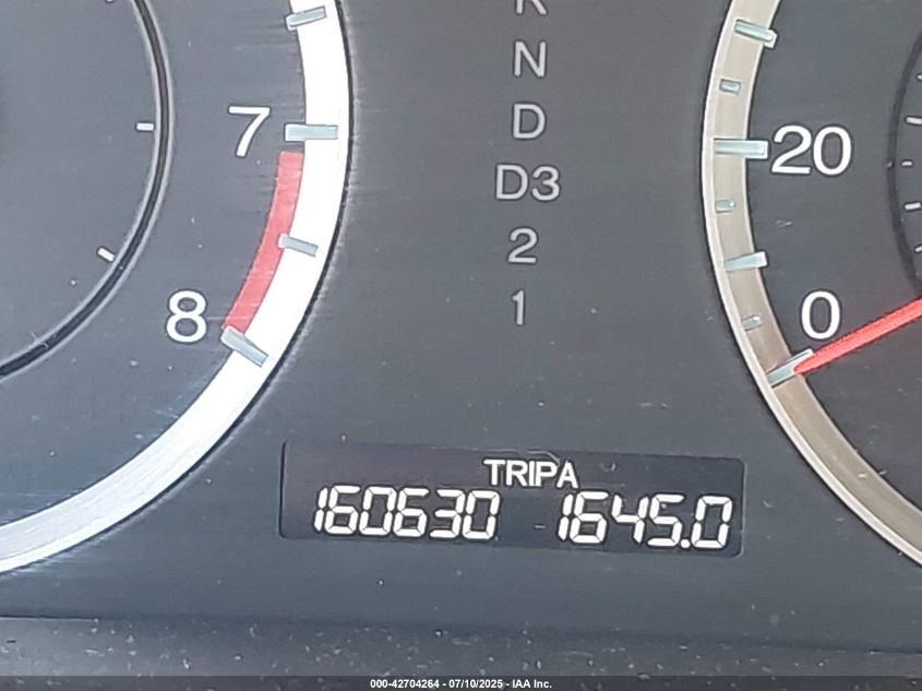 2010 Honda Accord 2.4 Ex-L VIN: 1HGCP2F89AA177175 Lot: 42704264