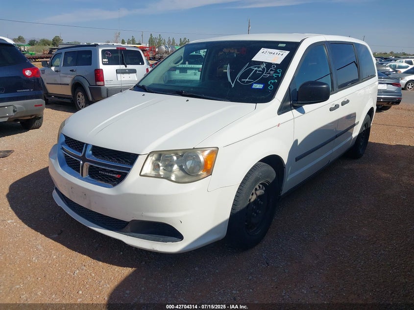 Vin: 2c4rdgbg9cr243444, lot: 43197461, dodge grand caravan se/avp 20122