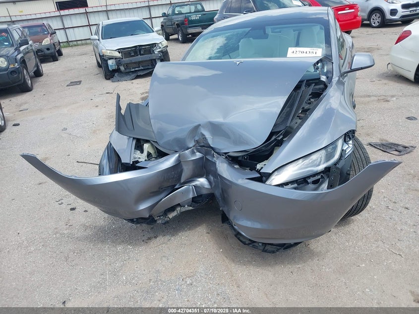 2025 Tesla Model 3 Long Range Rear-Wheel Drive VIN: 5YJ3E1EA2SF933490 Lot: 42704351