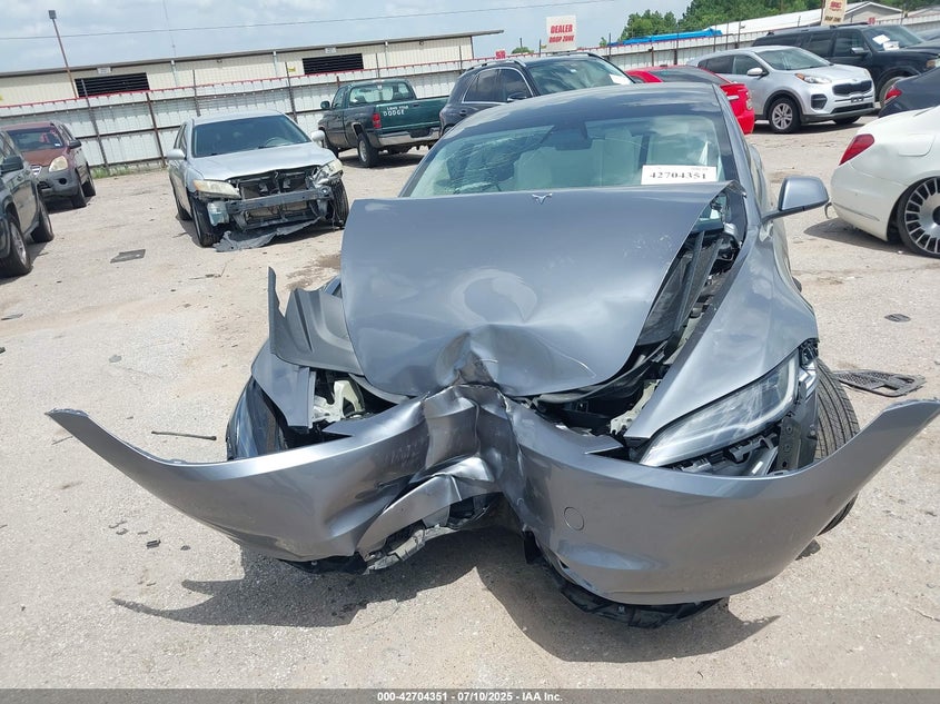 2025 Tesla Model 3 Long Range Rear-Wheel Drive VIN: 5YJ3E1EA2SF933490 Lot: 42704351