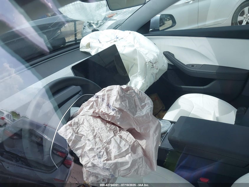 2025 Tesla Model 3 Long Range Rear-Wheel Drive VIN: 5YJ3E1EA2SF933490 Lot: 42704351