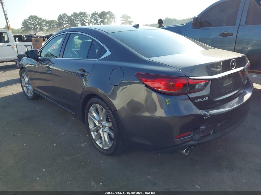 Vin: jm1gj1v56f1187835, lot: 43197646, mazda mazda6 i touring 20153