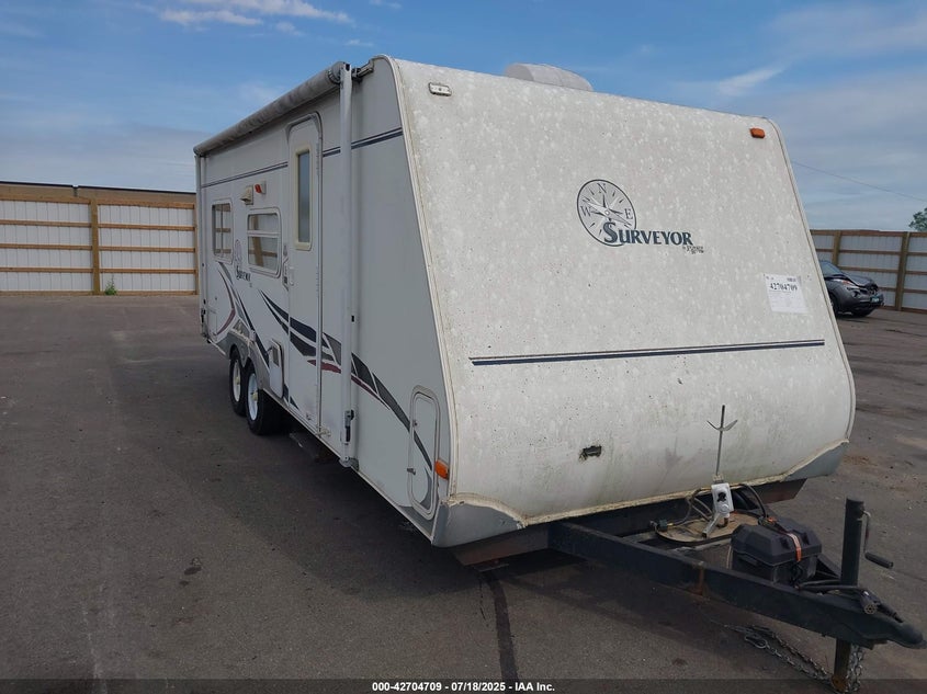 4X4TSVY287L009218 2007 Forest River Surveyor 235Rs Travel Trailer auction photo 1