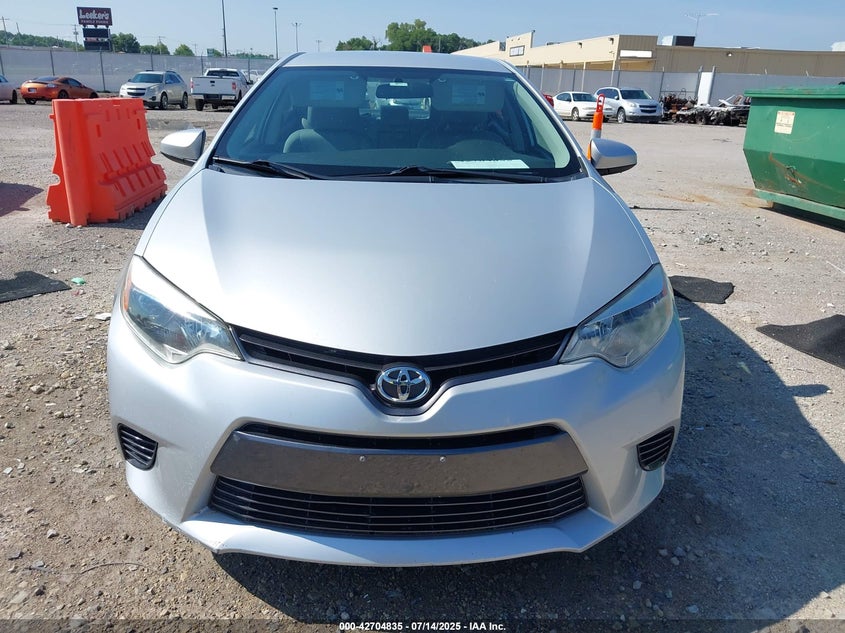 2016 TOYOTA COROLLA LE - 2T1BURHE0GC521818