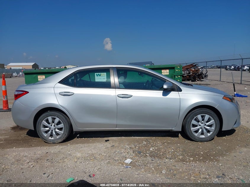2016 TOYOTA COROLLA LE - 2T1BURHE0GC521818