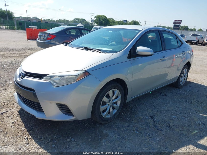 2016 TOYOTA COROLLA LE - 2T1BURHE0GC521818