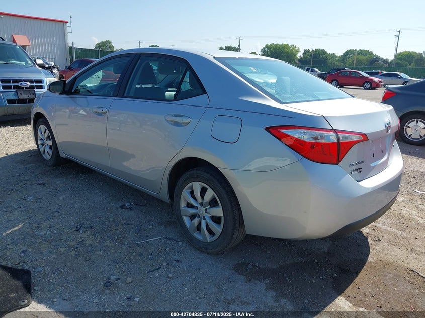 2016 TOYOTA COROLLA LE - 2T1BURHE0GC521818