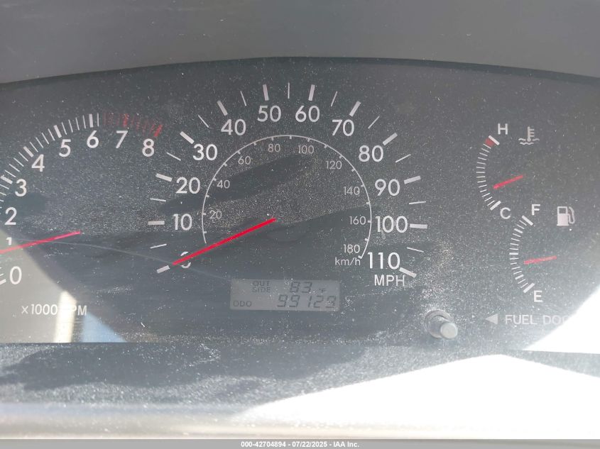 2005 Toyota Corolla Le VIN: 2T1BR32EX5C458568 Lot: 42704894