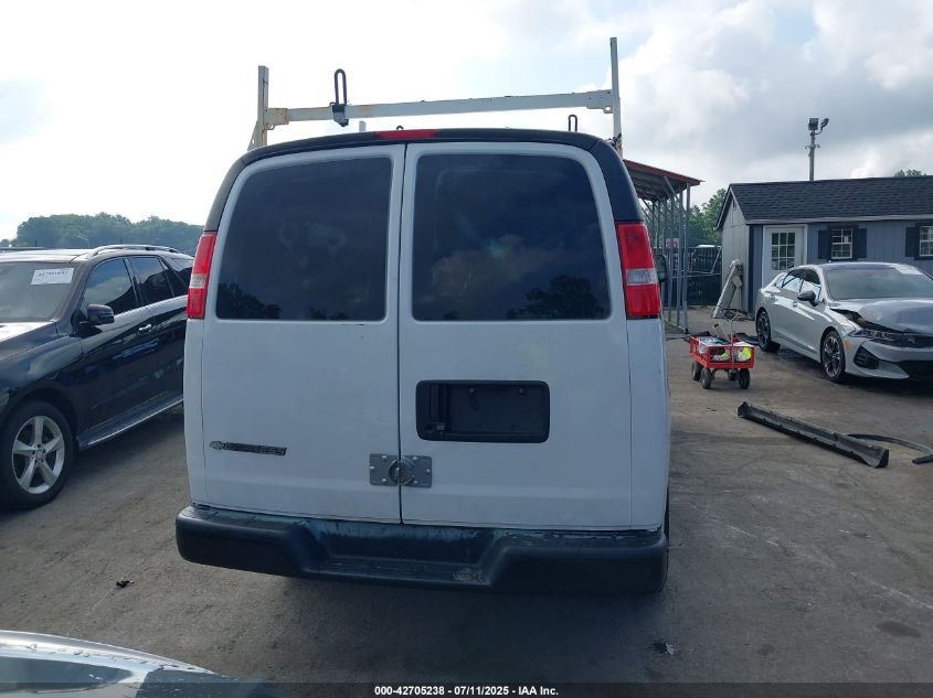 2018 Chevrolet Express 2500 Work Van VIN: 1GCWGAFPXJ1283731 Lot: 42705238