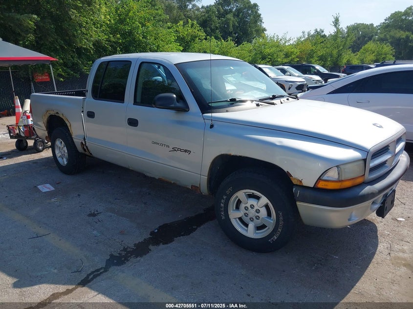 1B7GL2AX11S118075 2001 Dodge Dakota Slt/Sport auction photo 1