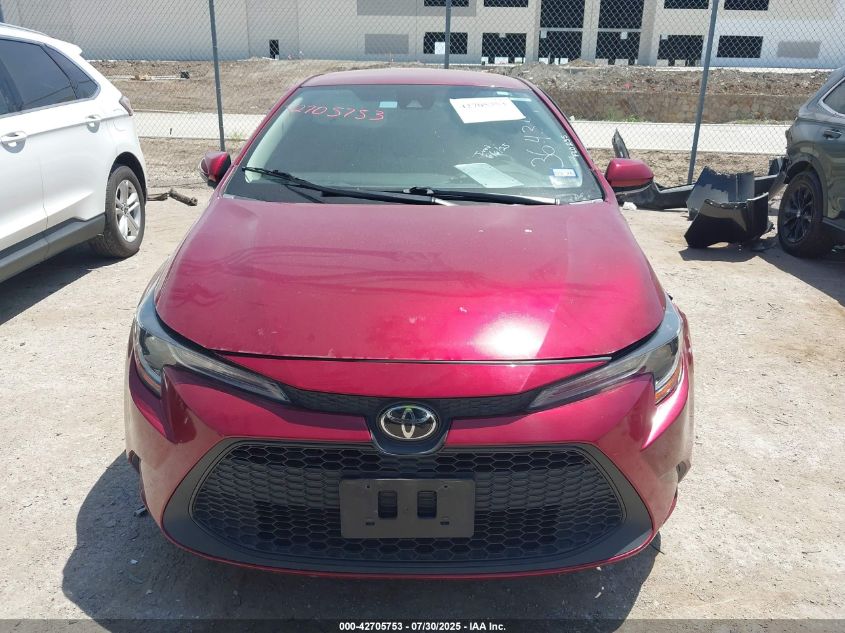 2022 Toyota Corolla Le VIN: 5YFEPMAE8NP364344 Lot: 42705753
