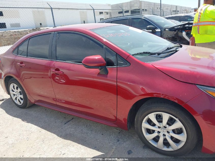 2022 Toyota Corolla Le VIN: 5YFEPMAE8NP364344 Lot: 42705753