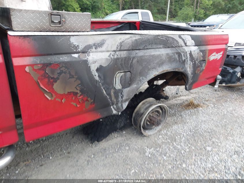 1997 Ford F-250 Xl VIN: 1FTHX26F6VEC09548 Lot: 42706270