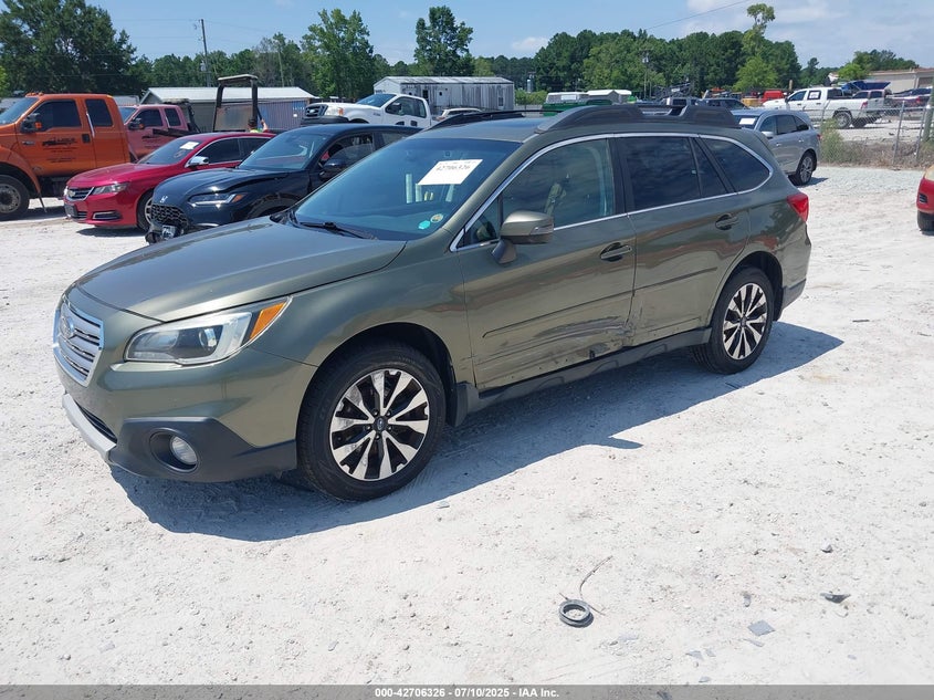 2015 SUBARU OUTBACK 2.5I LIMITED - 4S4BSBNC2F3351450