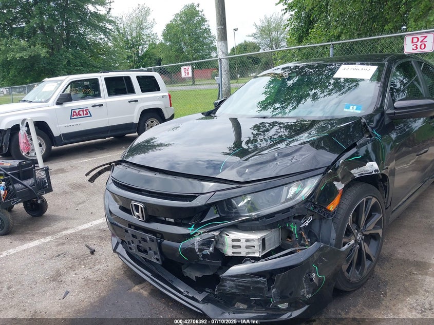 VIN 2HGFC2F8XLH546512 2020 HONDA CIVIC SPORT