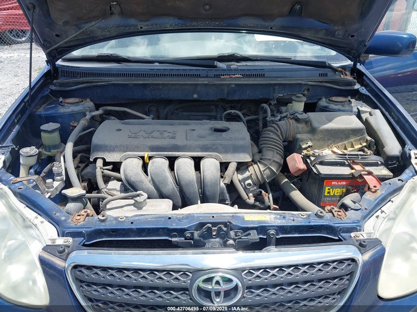 2006 Toyota Corolla Le VIN: JTDBR32E760077305 Lot: 42706495