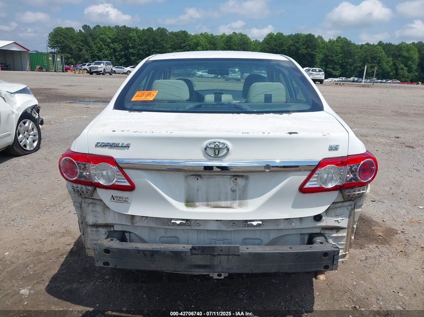 2012 Toyota Corolla Le VIN: 5YFBU4EEXCP017147 Lot: 42706740