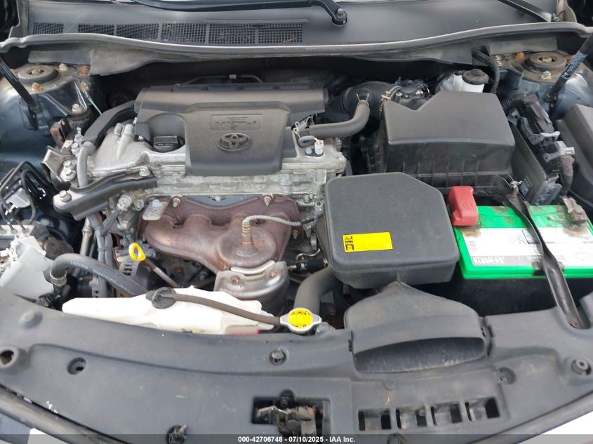 2012 Toyota Camry Le VIN: 4T4BF1FK4CR220942 Lot: 42706748