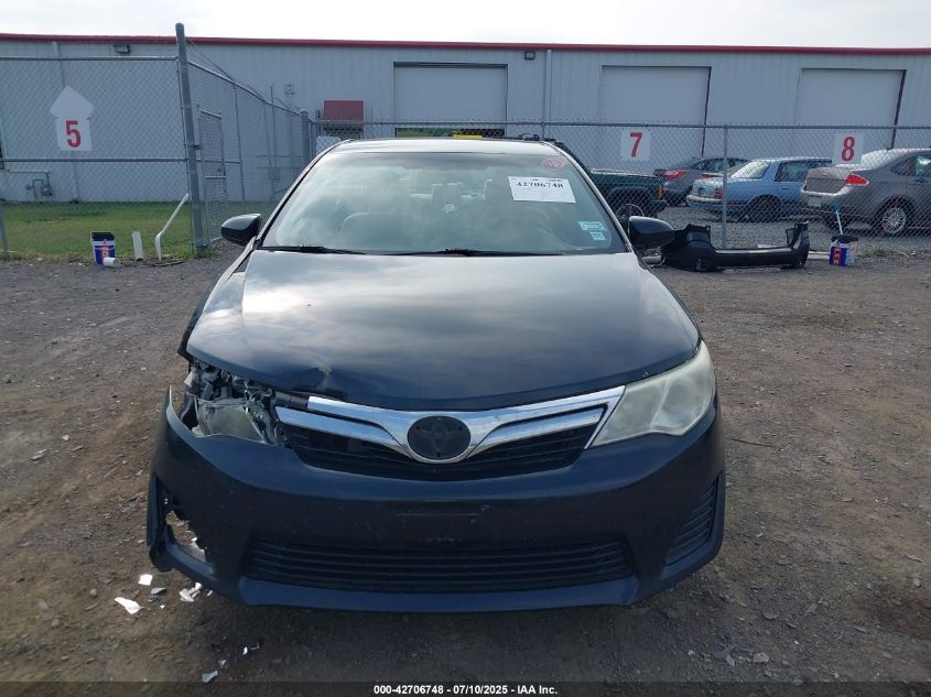 2012 Toyota Camry Le VIN: 4T4BF1FK4CR220942 Lot: 42706748