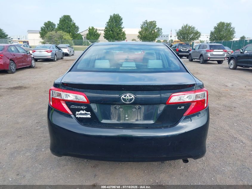 2012 Toyota Camry Le VIN: 4T4BF1FK4CR220942 Lot: 42706748