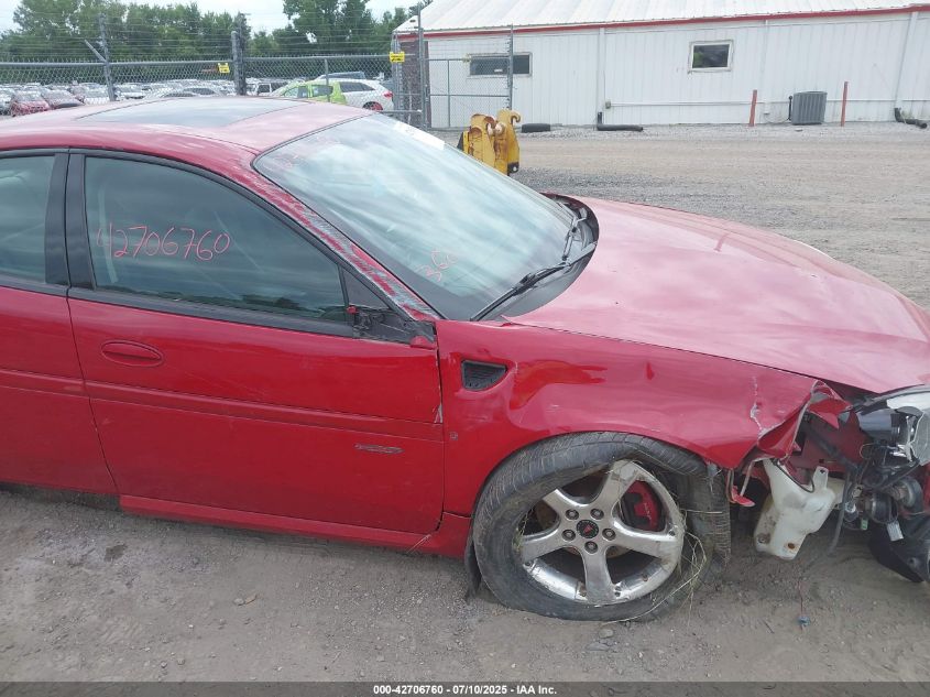 2006 Pontiac Grand Prix Gxp VIN: 2G2WC55C761253903 Lot: 42706760