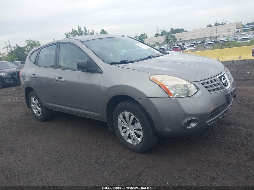 2008 Nissan Rogue S grey other gasoline JN8AS58V08W401198 photo #1
